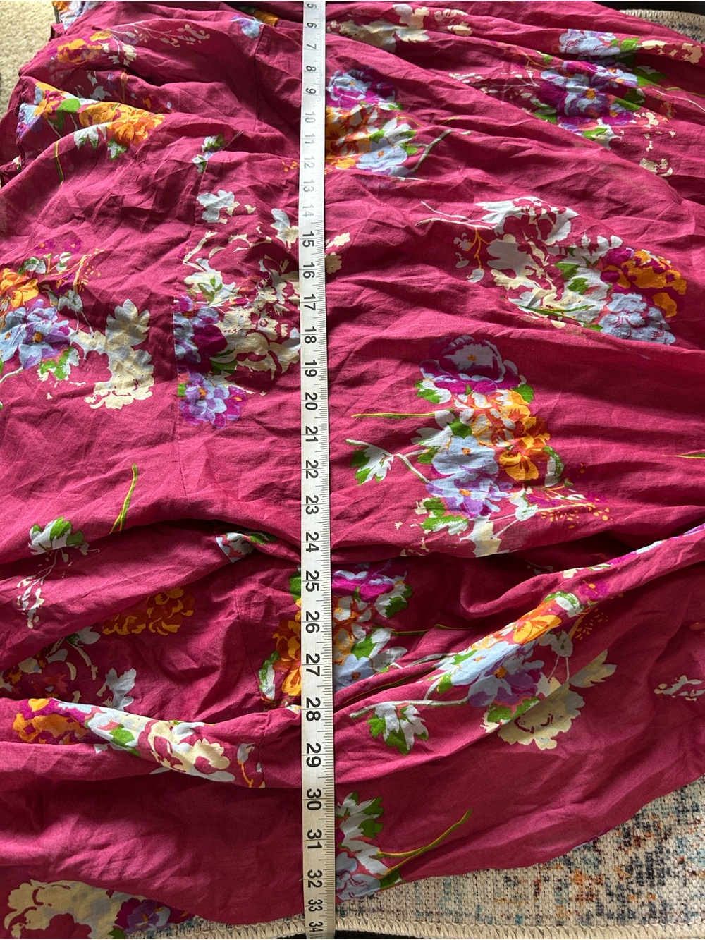 Free People Morning Glory Floral Multi Color Maxi Women’s Dress Size M - Picture 12 of 12